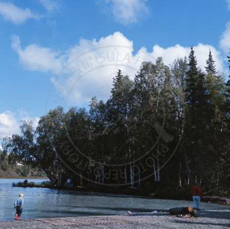 Centennial Park boat launch, Soldotna 1967