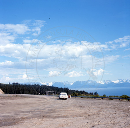  View from top of Baycrest Hill, Homer 1966