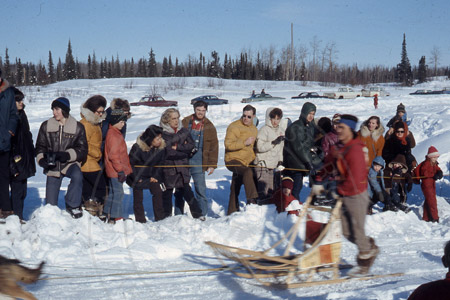 Alaska State Champion sled dog races, Soldotna 1974