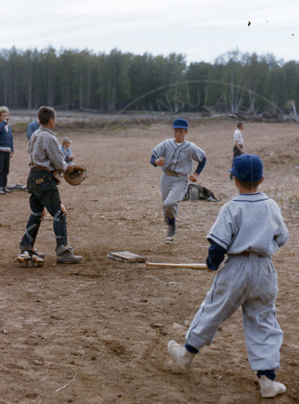 Little League Baseball, Parker's Field, Soldotna early 1960's