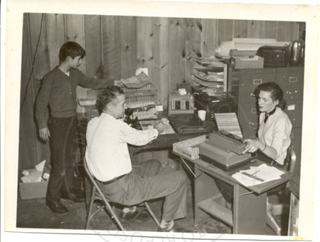 Cheechako News with Loren, Dorothy & Doug Stewart, Soldotna early 1960's