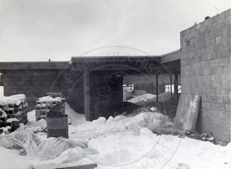 Central Peninsula Hospital under construction, Soldotna 1971