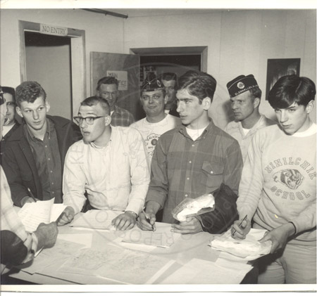 Ninilchik, members of Boys State, Early 1960's