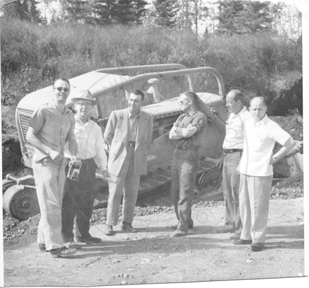 Breaking ground for the Central Peninsula Hospital, Soldotna 1960
