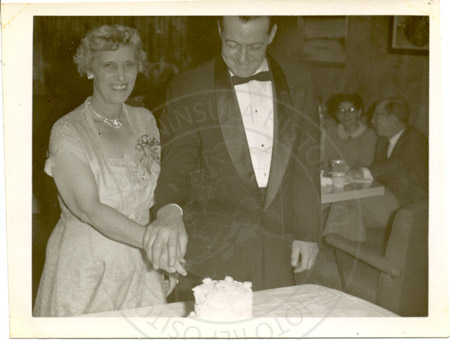 Red and Beulah Grainge wedding anniversary, Soldotna 1959