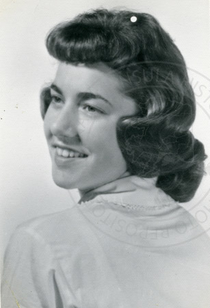 Barbara O'Rourke, daughter of Barbara and Tom O'Rourke, Soldotna 1960