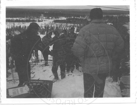 Stan McLane, Soldotna Ski Hill, Soldotna 1950