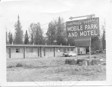 River Terrace Mobile Park & Motel, Soldotna mid 1960's
