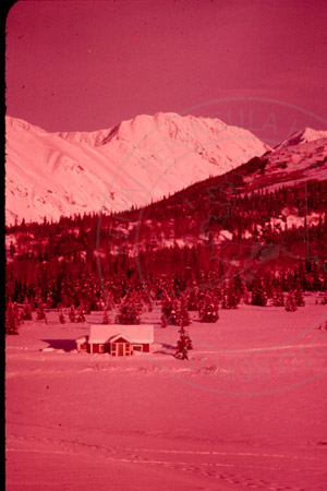 House on Summit Lake, Moose Pass 1960's
