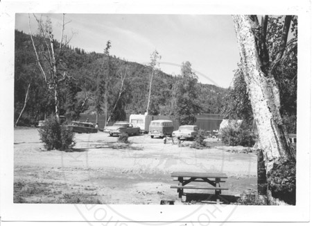 Hidden Lake Campground, Kenai Peninsula mid 1960's