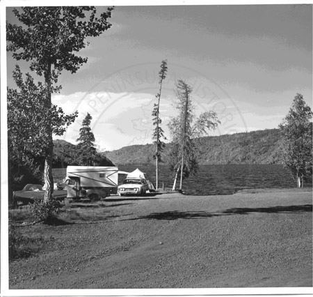 Hidden Lake Campground, Kenai Peninsula 1960's