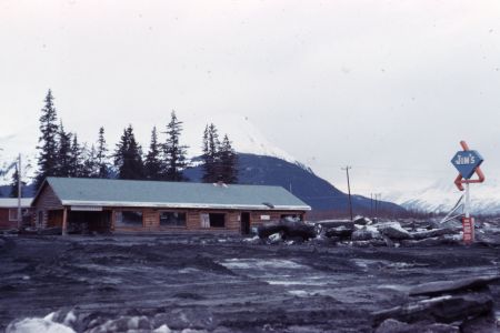 1964 earthquake, Diamond Jim's, Turnagain Arm