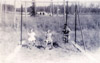 Children at play in Farnsworth yard, Soldotna early 1960's