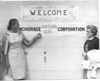 Celebrating the opening of the gas line to Anchorage, Soldotna 1960