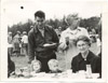 Nick Leman and picnic, Ninilchik early 1960's