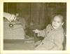 Susan Rorrison with typewriter, Soldotna 1960's