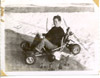 Jim Gibbs on a go-cart, Soldotna 1960's