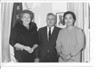 Governor Bill Egan, Neva Egan, and guest from Japan Chieko Akiyama, Juneau 1960