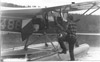 Clam digger boarding float plane, Kenai Peninsula 1960