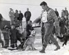 Gareth Wright at the Alaska State Champion sled dog races, Kenai 1962