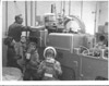 Chuck, Randy, Eric and Jill Hines at Crescent Dairy, Soldotna early 1960's