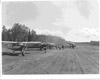 Three small aircraft & a Civil Air Patrol plane at Soldotna Airport, Soldotna 1960's