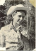Eileen Mullen in cowboy clothes, Soldotna 1965