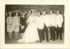Wedding of Diane Moran and Chris Cooper at Our Lady of Perpetual Help Catholic Church, Soldotna 1963