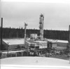 The almost complete Standard Oil Refinery under construction, Nikiski 1963