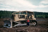 Clearing out land for the Soldotna Airport, Soldotna early 1960's