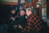 Three musicians performing at Kenai Joe's Bar, Kenai mid 1950's