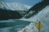 Sterling Highway and Kenai River, Cooper Landing mid 1950's