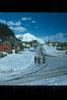 Winter street scene, Seward 1956
